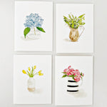 Flower Notecards Set - Joy