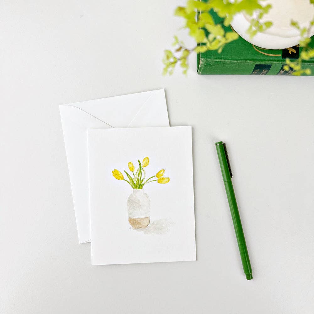 Flower Notecards Set - Joy