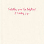 Folk Deer Holiday Card - Joy