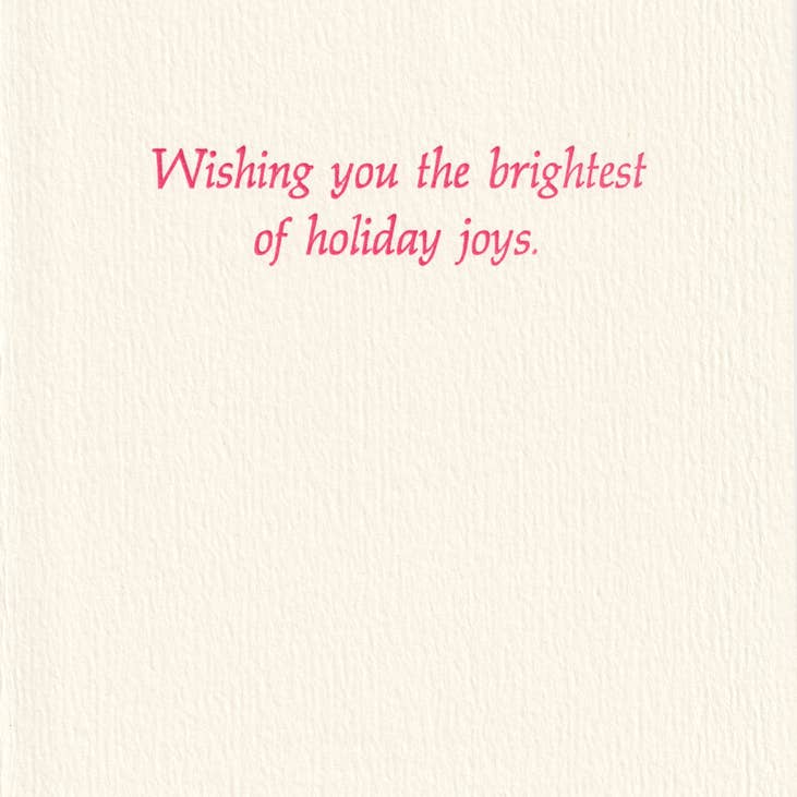 Folk Deer Holiday Card - Joy