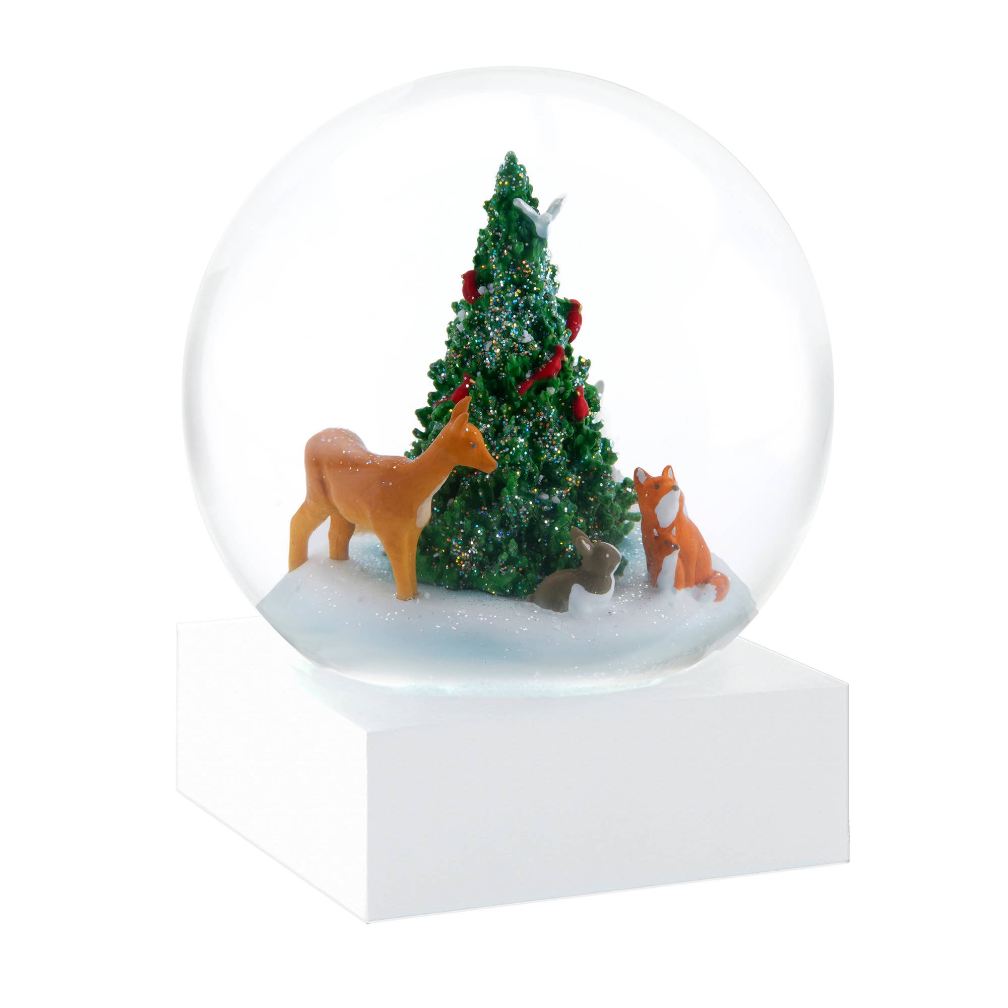 Forest Friends Snow Globe - Joy