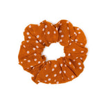 Game Day Burnt Orange Polka Dots Scarf + Scrunchie - Joy Gift Shoppe