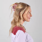 Game Day Striped Beaded Claw Clip - Joy Gift Shoppe