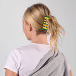 Game Day Striped Beaded Claw Clip - Joy Gift Shoppe