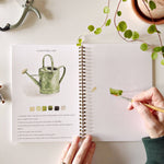 Garden watercolor workbook - Joy