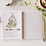 Garden watercolor workbook - Joy