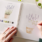 Garden watercolor workbook - Joy