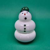 George Glass Snowman - Joy