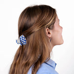 Gia Petite Checked Claw Clip - Joy Gift Shoppe