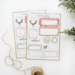 Gift Label Sticker Sheets - Joy