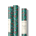 Gingerbread Holiday Wrapping Paper: Rolls of 3 Sheets - Joy