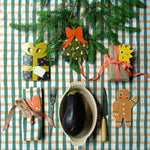 Gingerbread Man Holiday - Die Cut Card - Joy Gift Shoppe