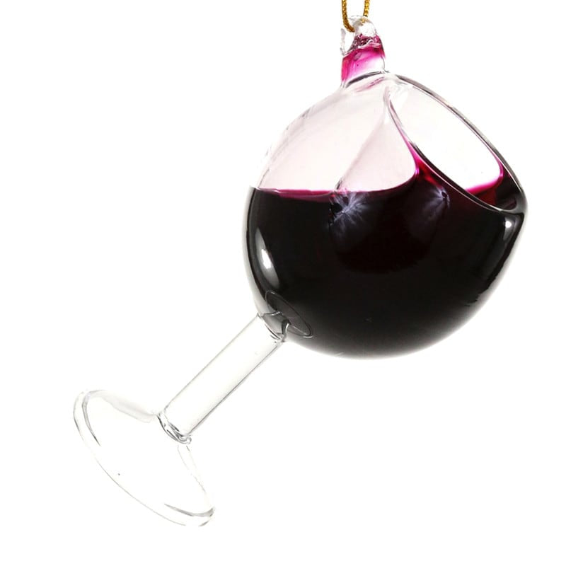Glass of Wine - Cabernet Ornament - Joy