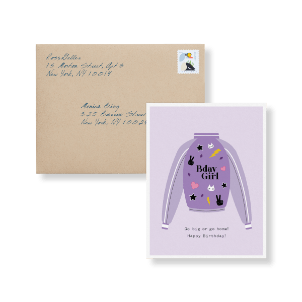 Go Big Birthday Card - Joy