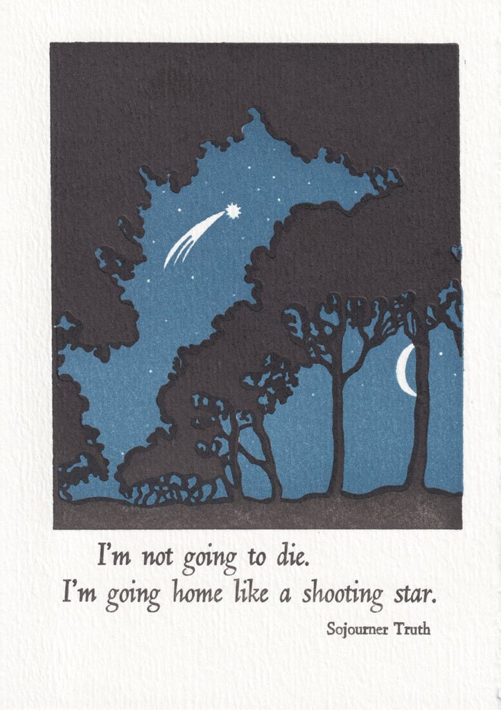 Going Home Sympathy Card - Joy
