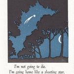 Going Home Sympathy Card - Joy
