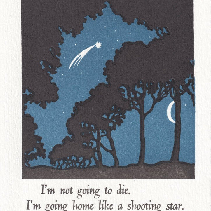 Going Home Sympathy Card - Joy