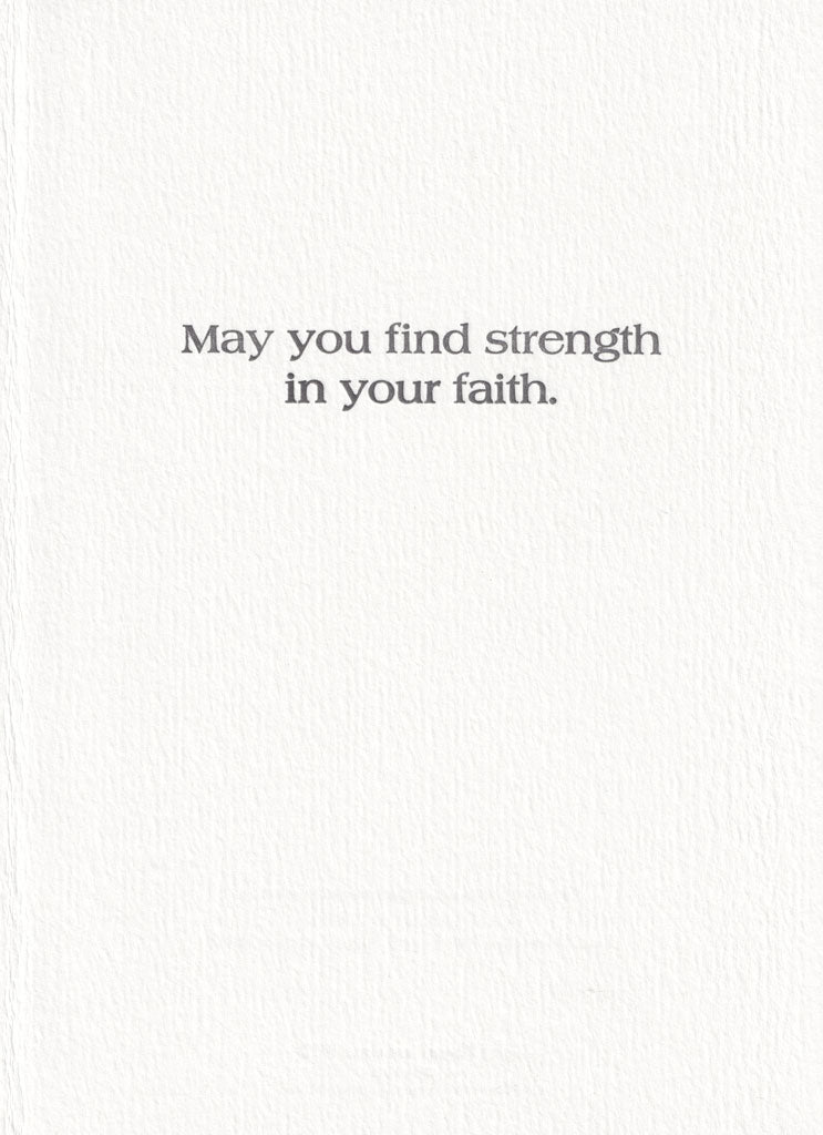 Going Home Sympathy Card - Joy