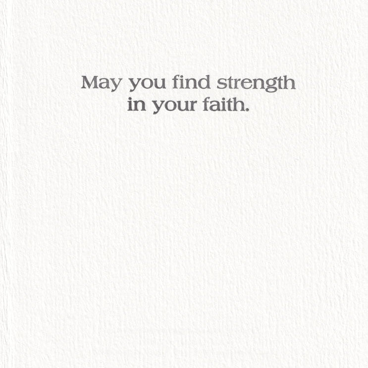 Going Home Sympathy Card - Joy
