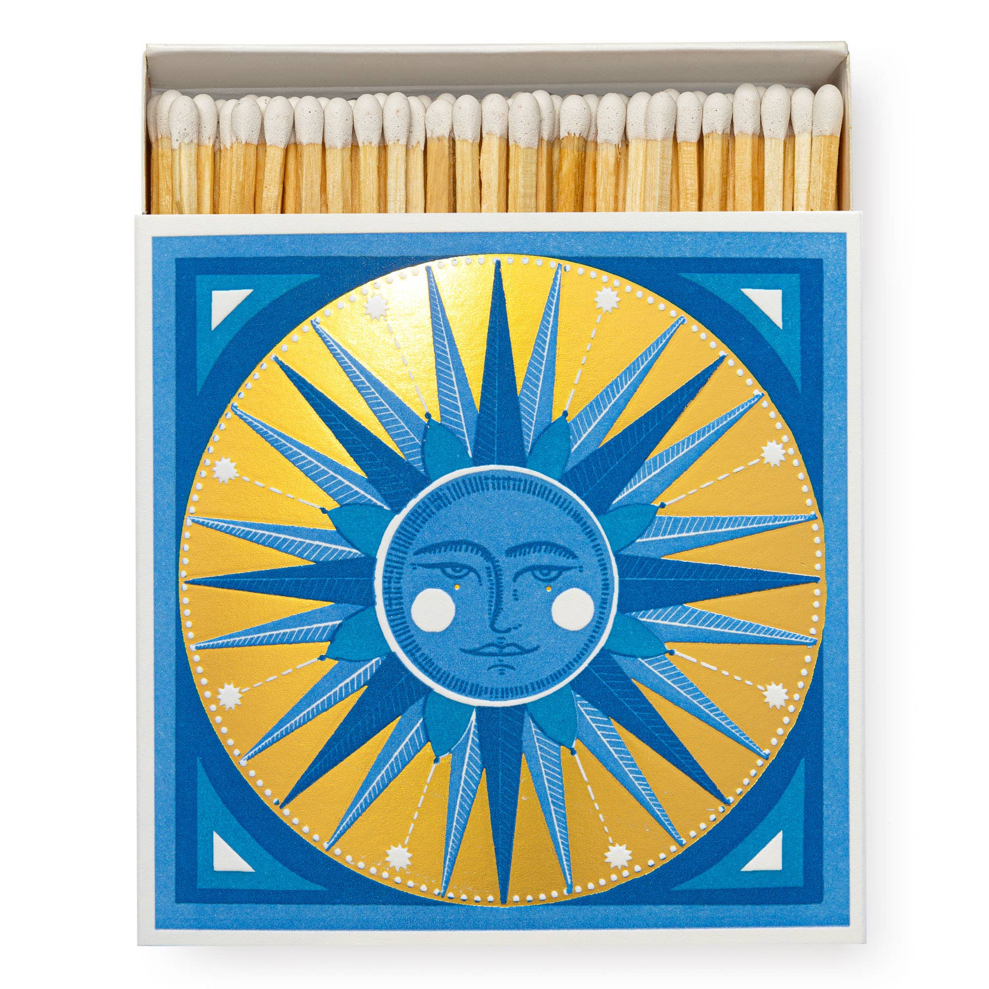 Golden Sun | Square - Safety Matches - Joy