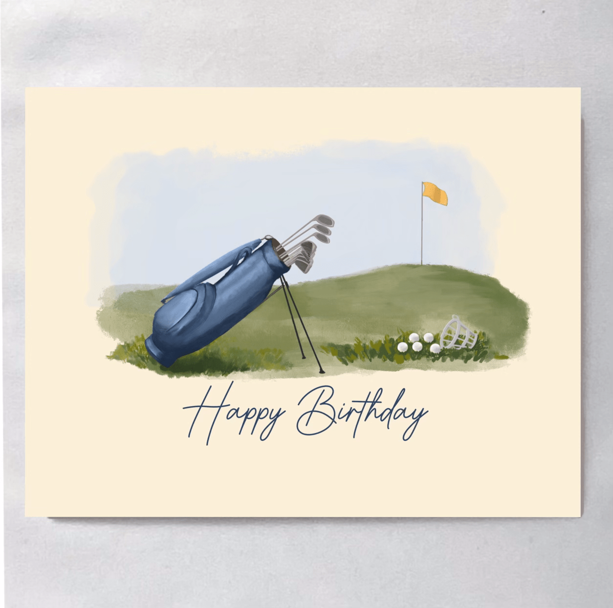 Golf Bag - Happy Birthday - Joy