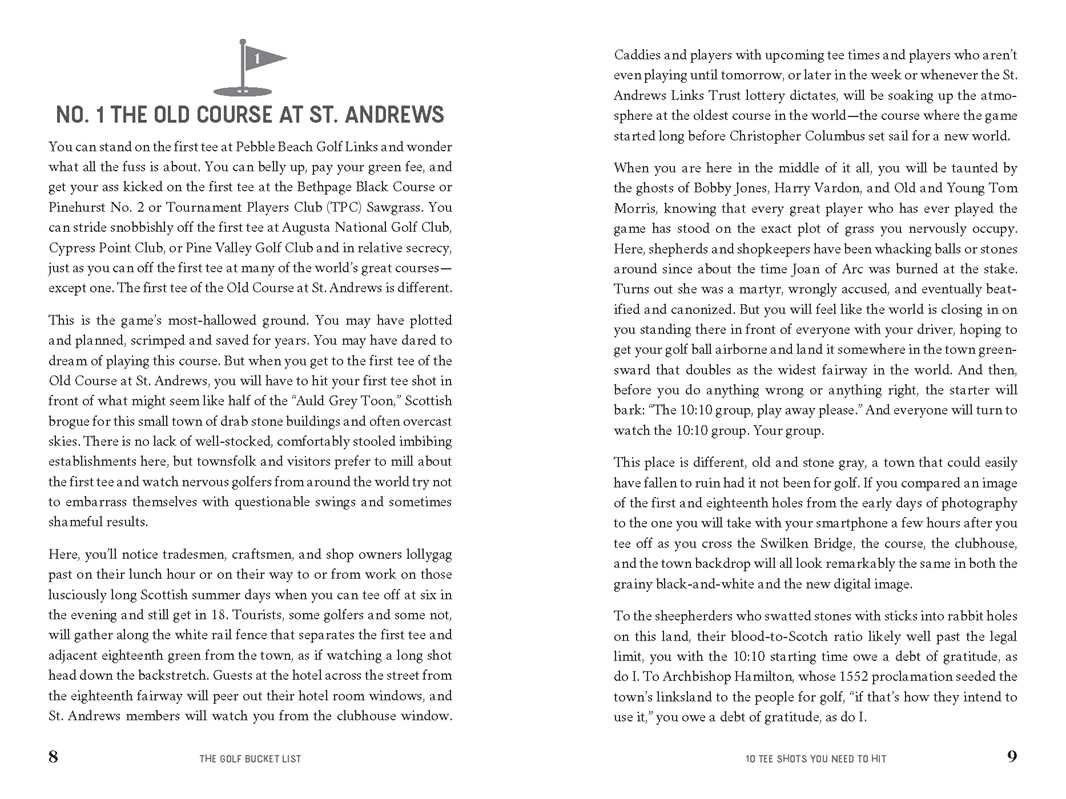 Golf Bucket List - Joy