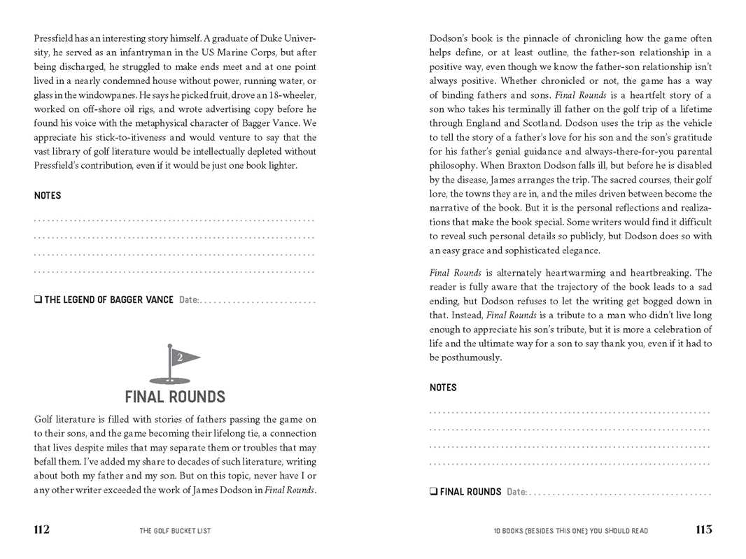 Golf Bucket List - Joy