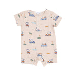Golf Cart Cuties - Oatmilk Henley Shortall - Joy