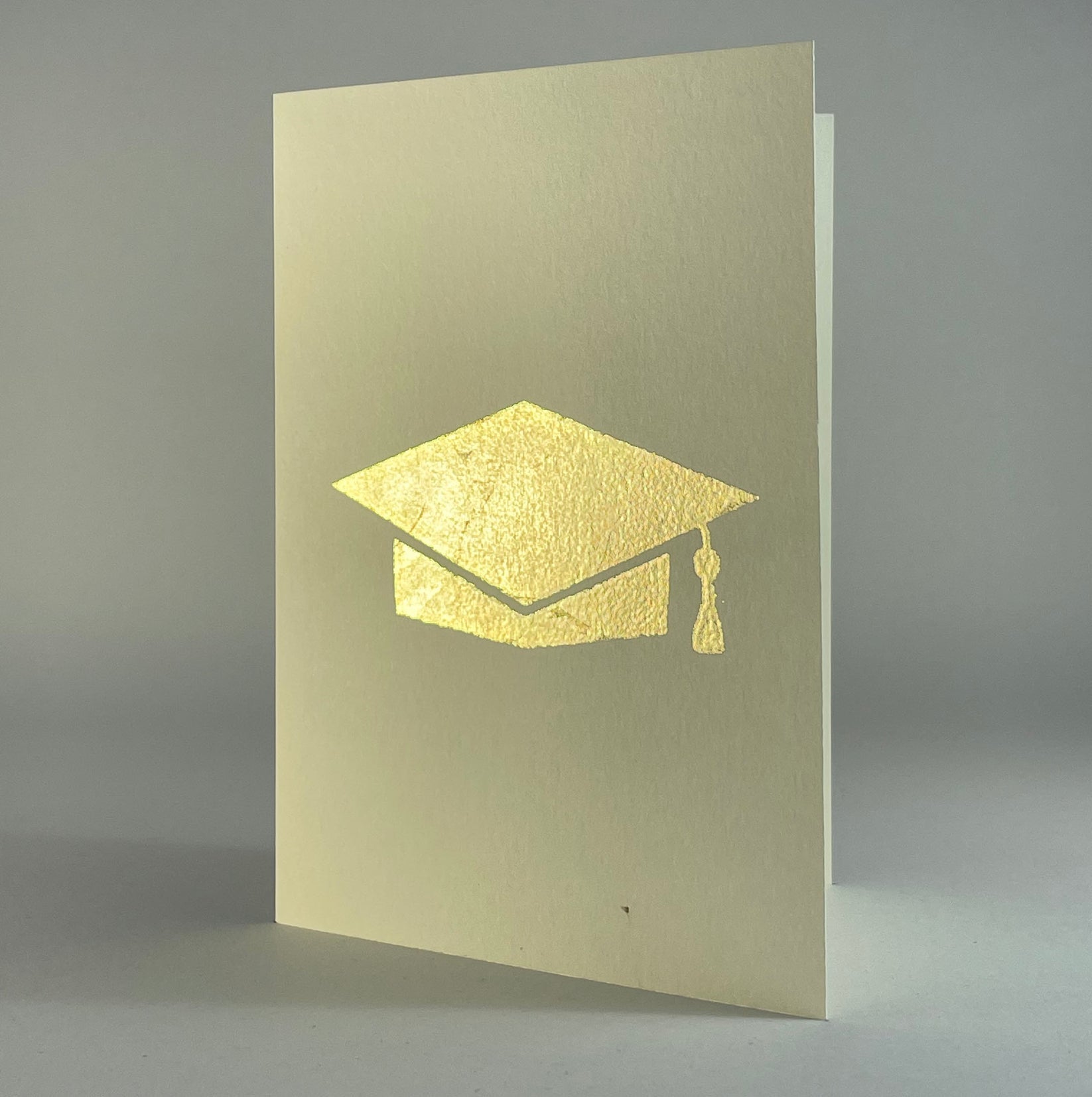 Graduation Cap on Ivory - Joy Gift Shoppe