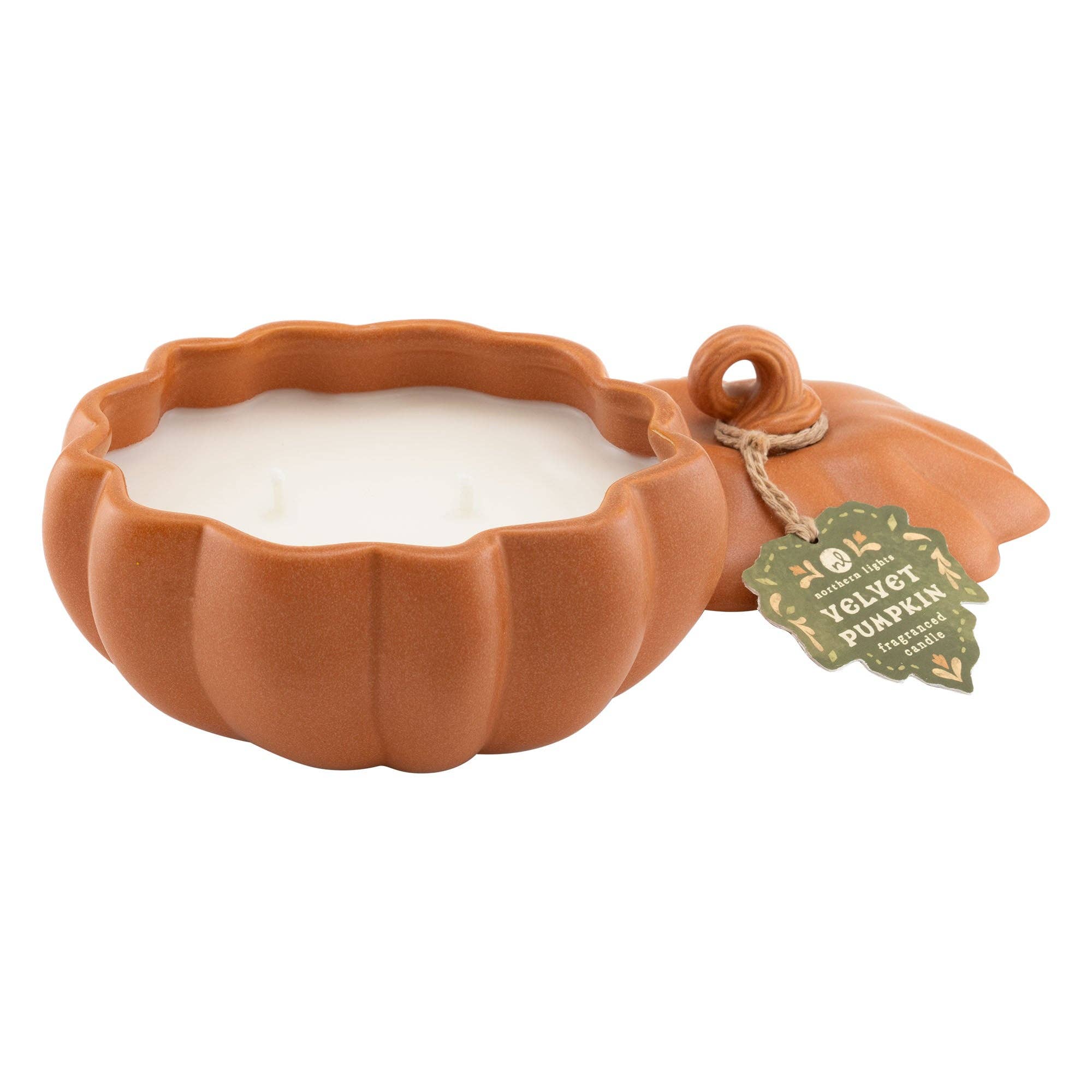 Grateful Glow Pumpkin Candle: Orange - Joy