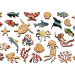 Great Barrier Reef Echinoderms and Fish (Large Piece) Puzzle - Joy
