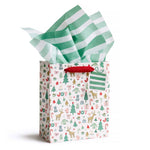 Green Stripe Tissue Paper - Joy Gift Shoppe