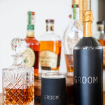Groom Wine & Champagne Chiller in Black - Joy