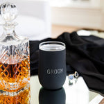 Groom Wine & Champagne Chiller in Black - Joy