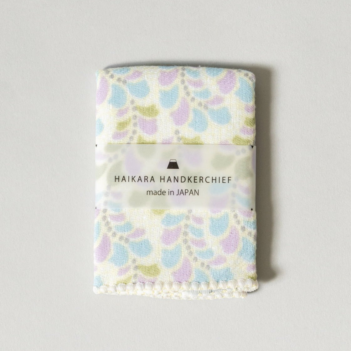 Haikara Little Handkerchief - Wisteria, Yellow - Joy Gift Shoppe