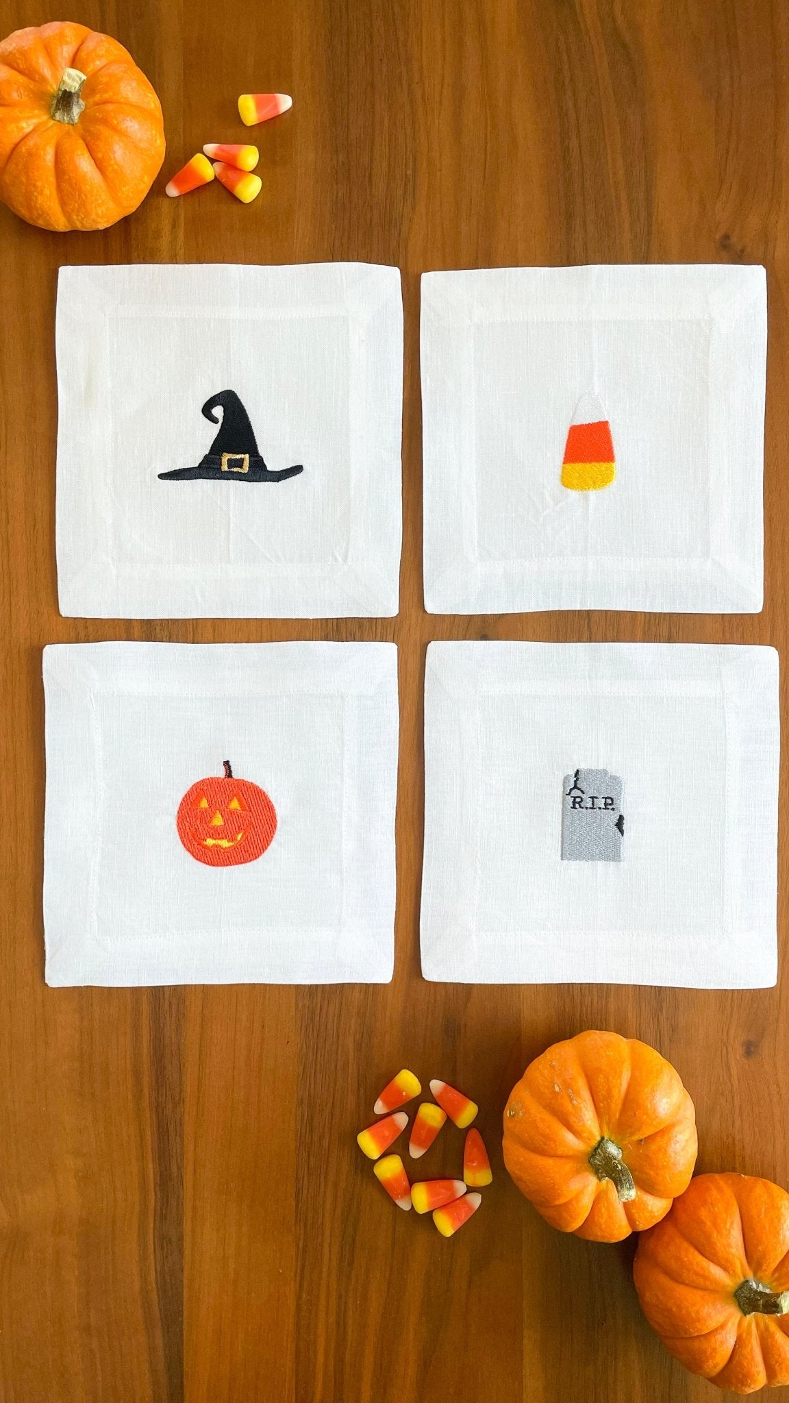 Halloween Cocktail Napkins - Joy