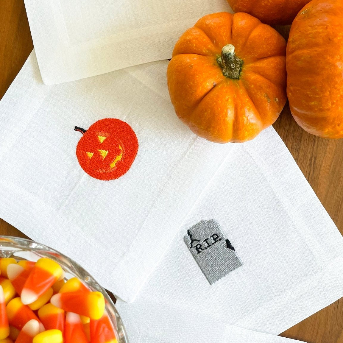 Halloween Cocktail Napkins - Joy