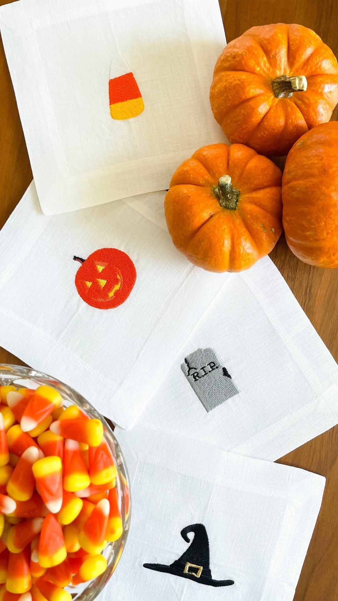 Halloween Cocktail Napkins - Joy