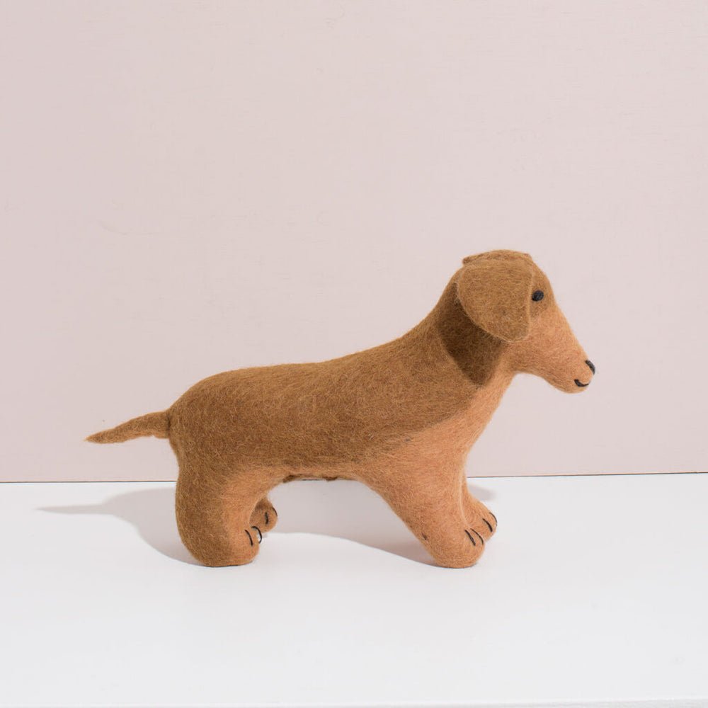 Hand Felted Dachshund - Joy