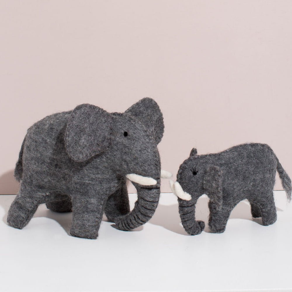 Hand Felted Elephant - Joy