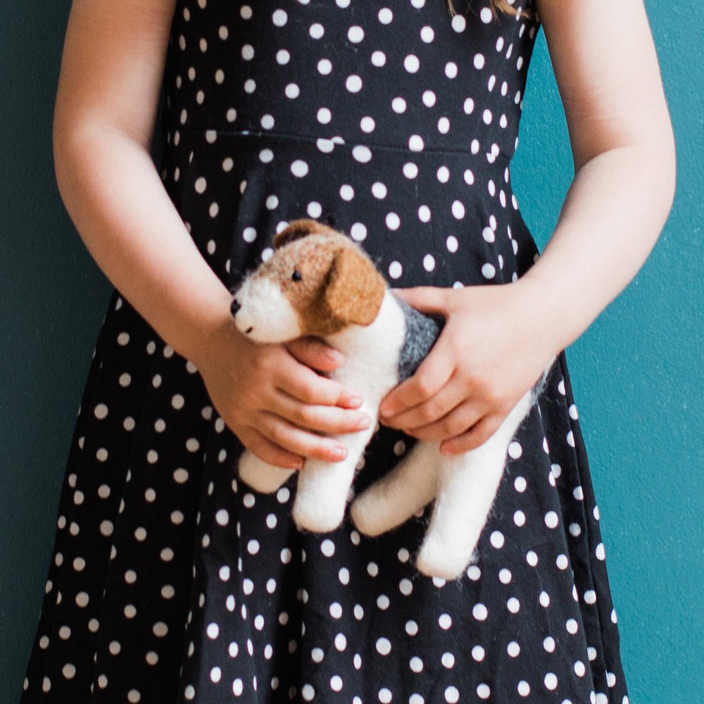 Hand Felted Terrier - Joy