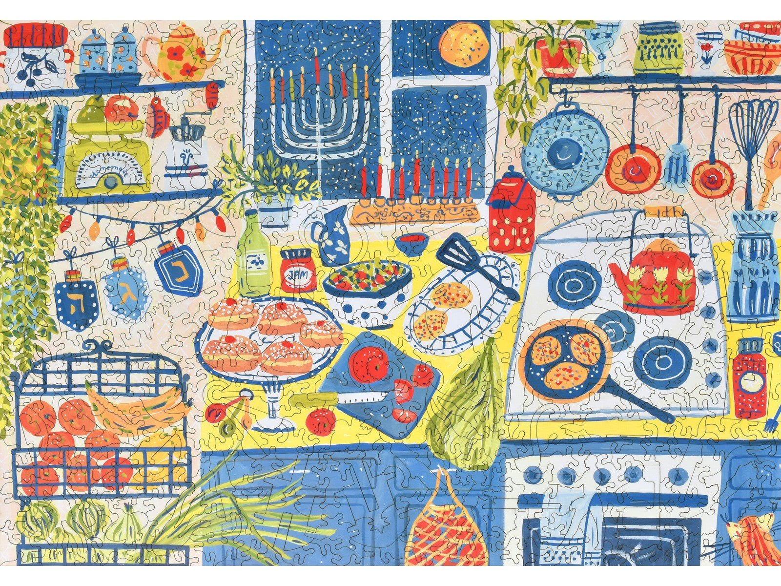 Hanukkah Evening Puzzle - Joy