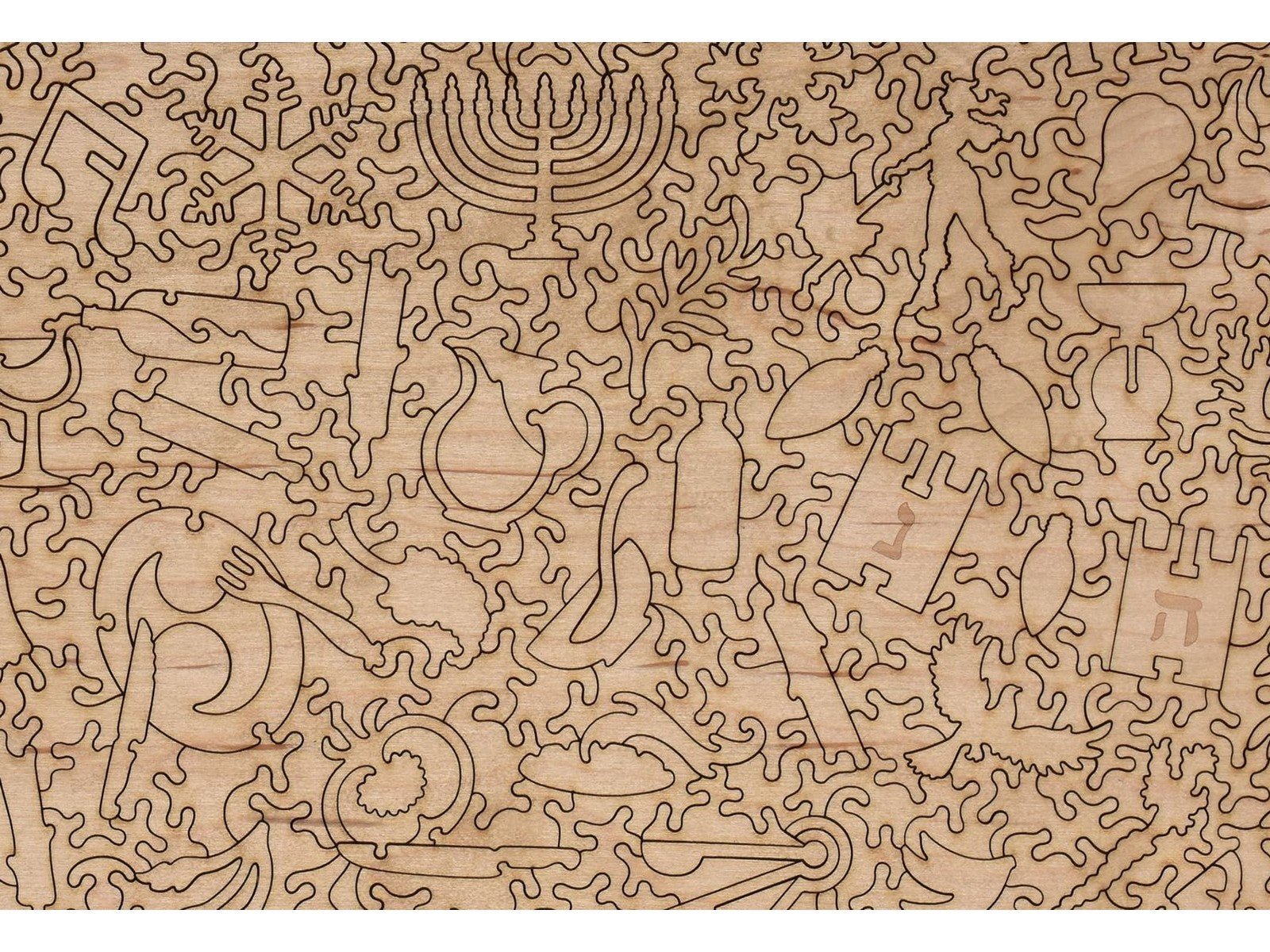 Hanukkah Evening Puzzle - Joy