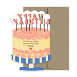 Happy Birthday Cake Card - Joy