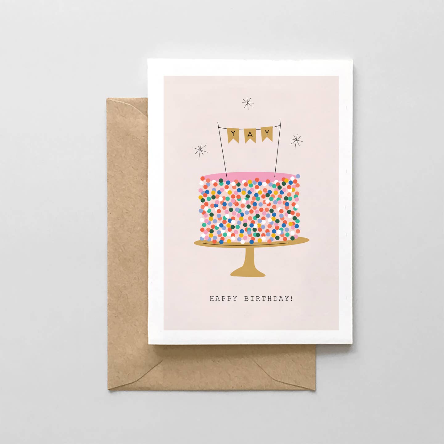 Happy Birthday Sprinkle Cake - Joy