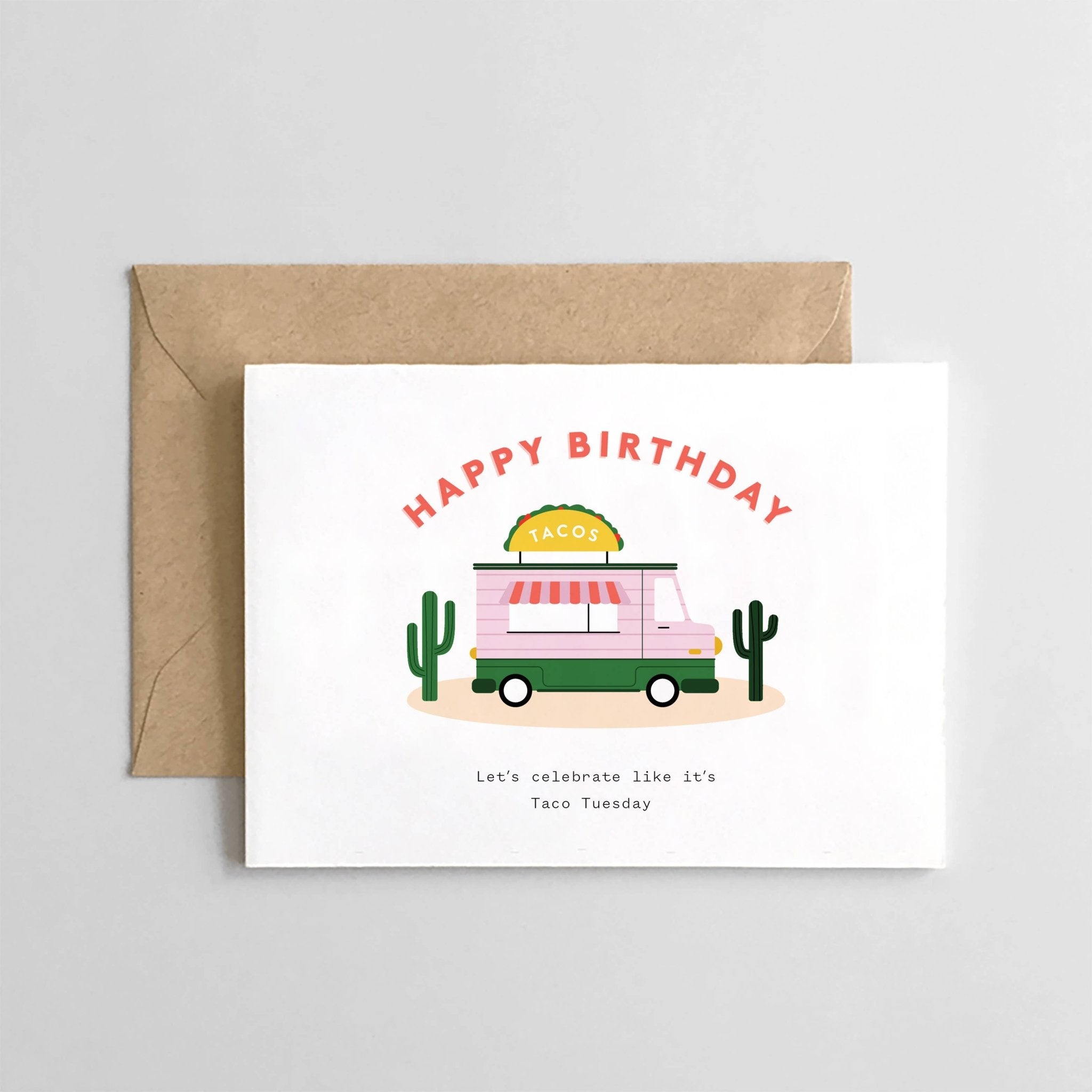 Happy Birthday Taco Truck - Joy Gift Shoppe