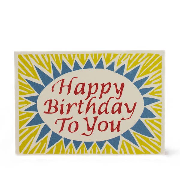 Happy Birthday to You Greeting Card - Joy