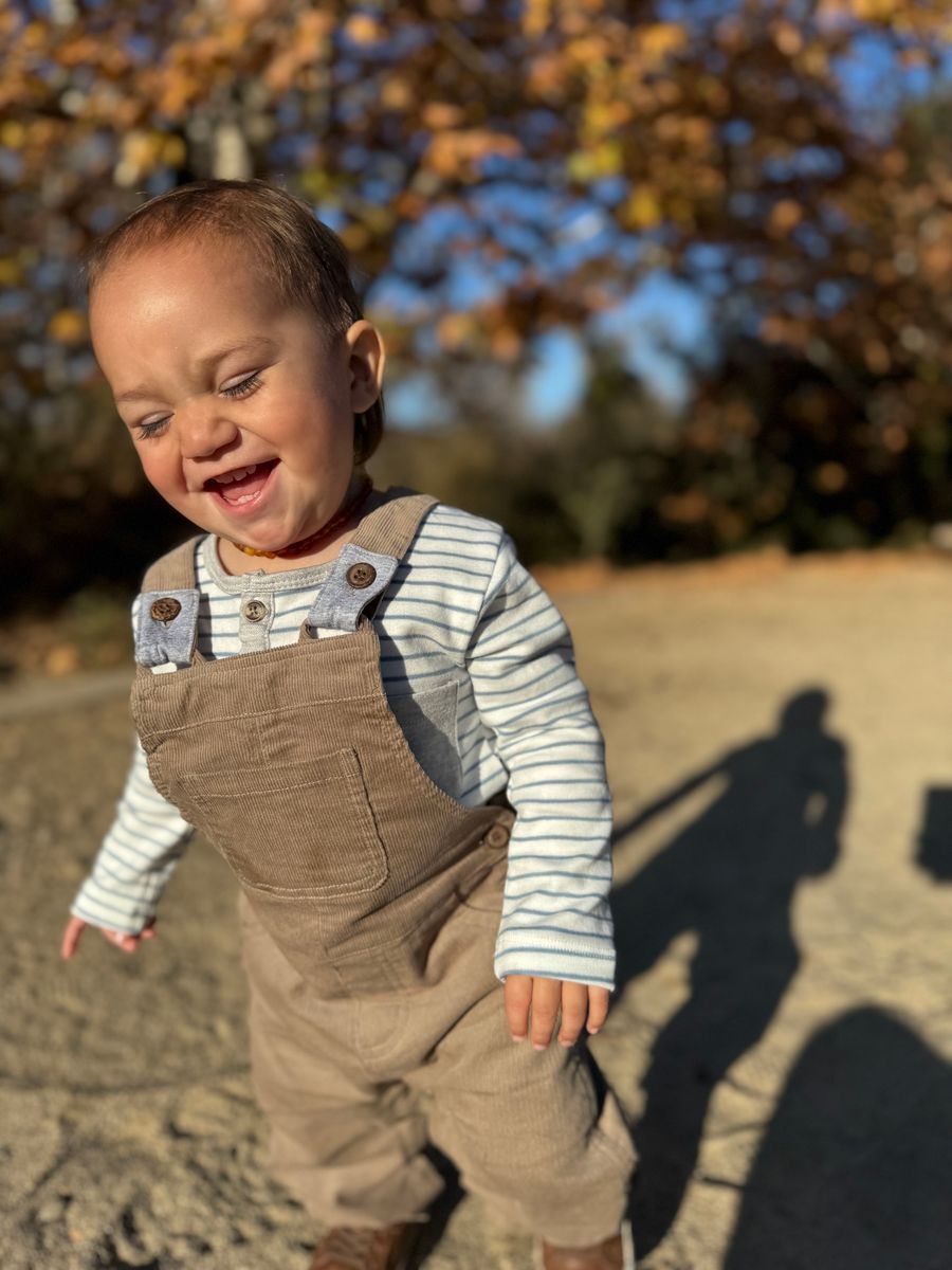 HARRISON Beige Cord Overalls - Joy