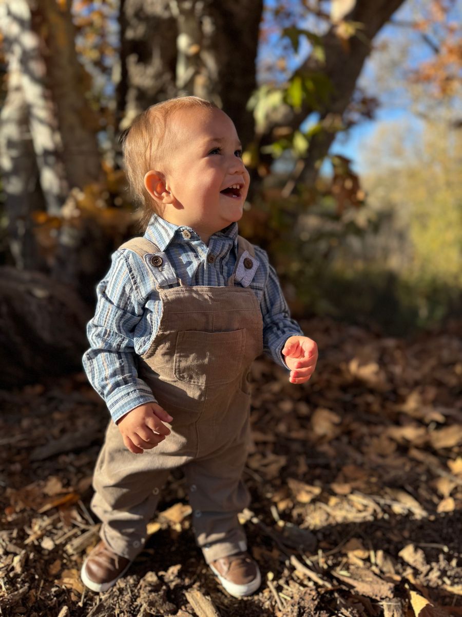 HARRISON Beige Cord Overalls - Joy