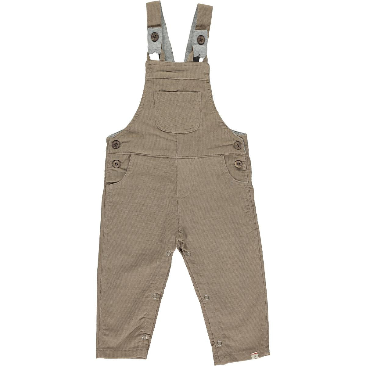 HARRISON Beige Cord Overalls - Joy